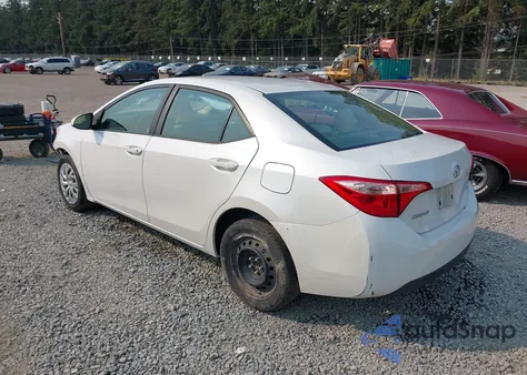 2017 Toyota Corolla Le from USA, damaged, VIN 5YFBURHE4HP622278